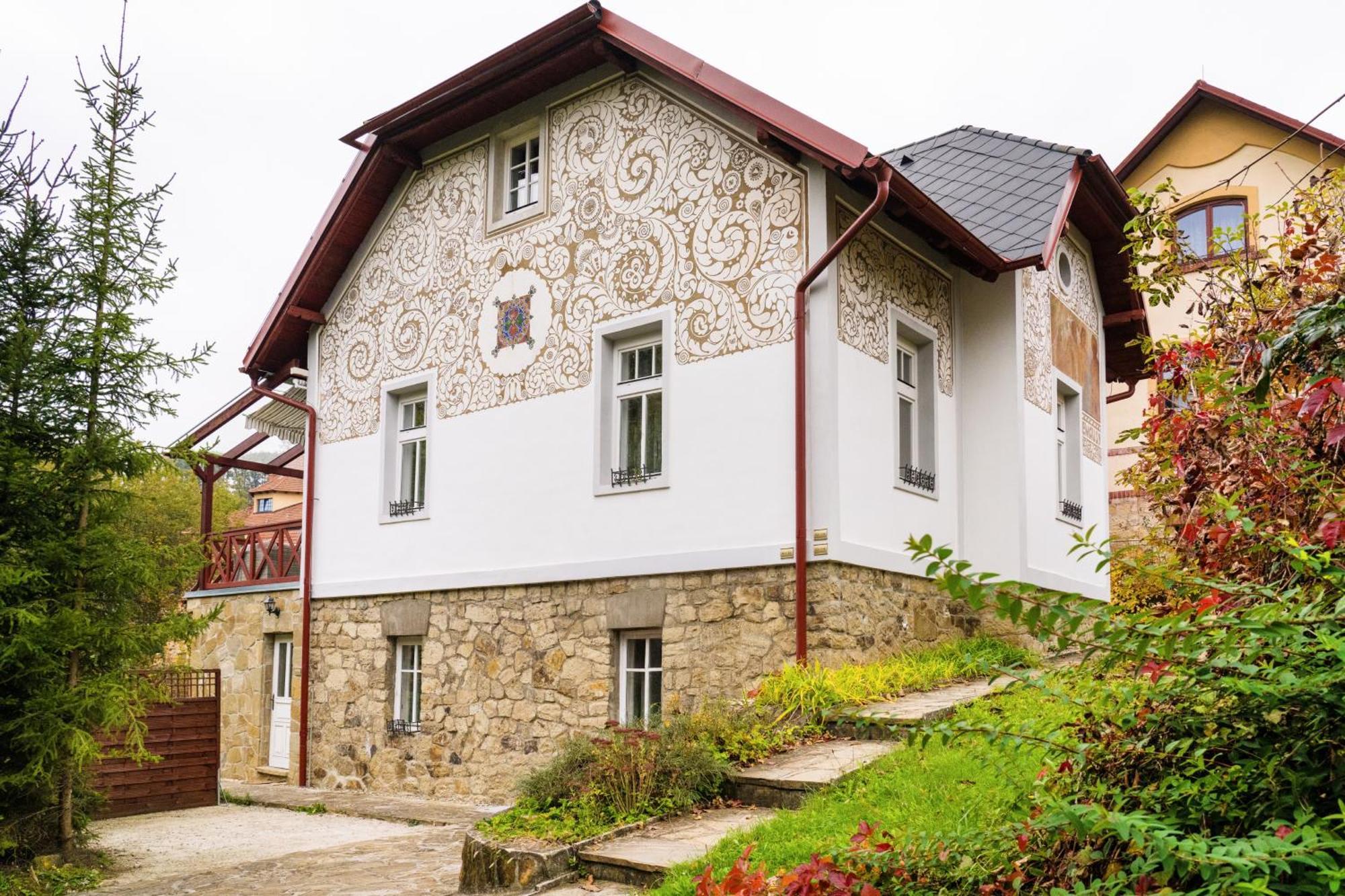 Villa Emausy Luhacovice Exterior photo